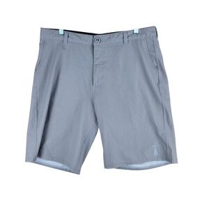 Tunaskin Hybrid Shorts Mens 36 Gray Performance Fishing‎ SFT2204